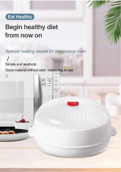 🔥 Ångkokare i mikrovågsugn