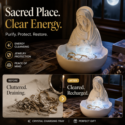🧕Elegant Resin Ornament: Devotional Icon Decorative Bowl – Table Decoration