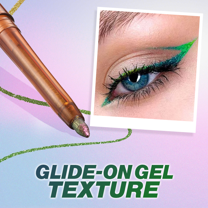 Gel Eyeliner - metallisk färgskiftande eyeliner