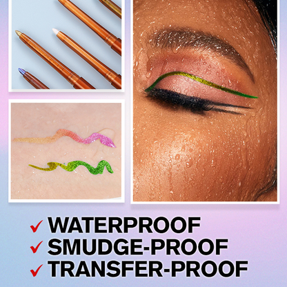 Gel Eyeliner - metallisk färgskiftande eyeliner