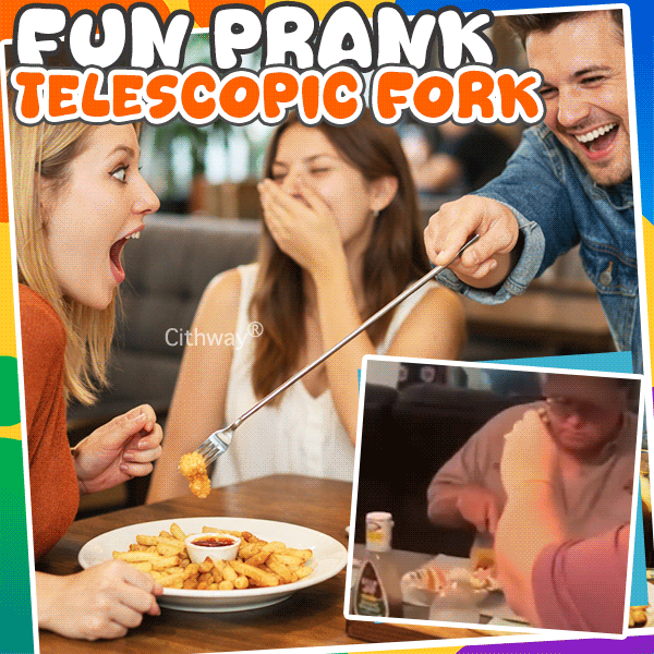 Easy-Reach Fun Prank Telescopic Fork