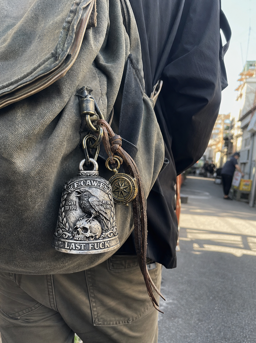 ✨Funny “F-CAW-F” Motorcycle Bell