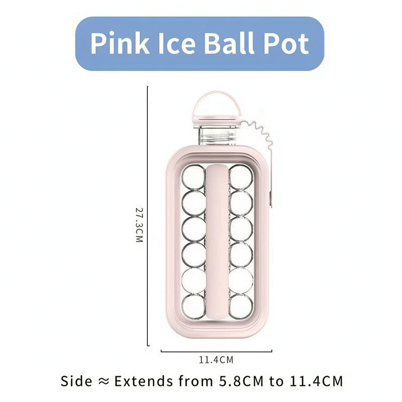 🧊Portable Silicone Ice Ball Maker Kettle💦