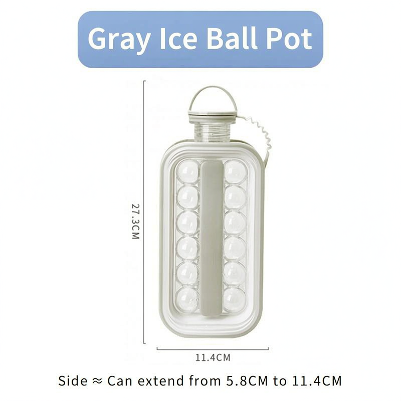 🧊Portable Silicone Ice Ball Maker Kettle💦