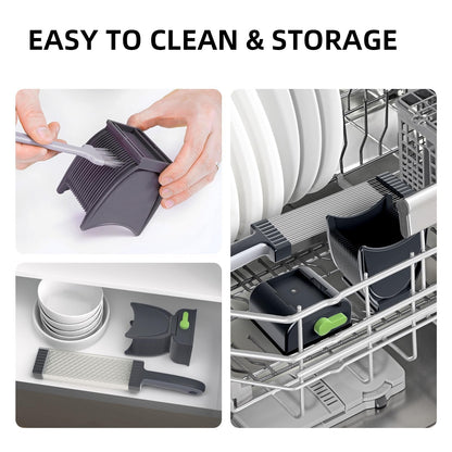 Köttskivare för färskt rått kött, justerbar tjocklek 2 eller 4 mm, 17-i-1 köttkniv i rostfritt stål kökskniv