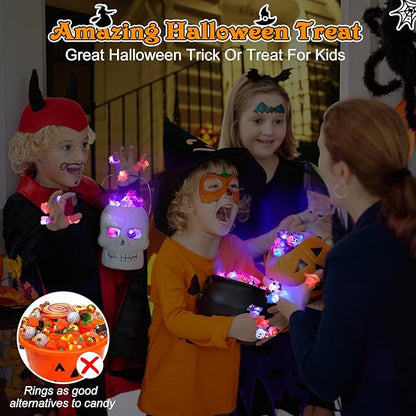 💍🎃LED Light Halloween Glowing Ring👻