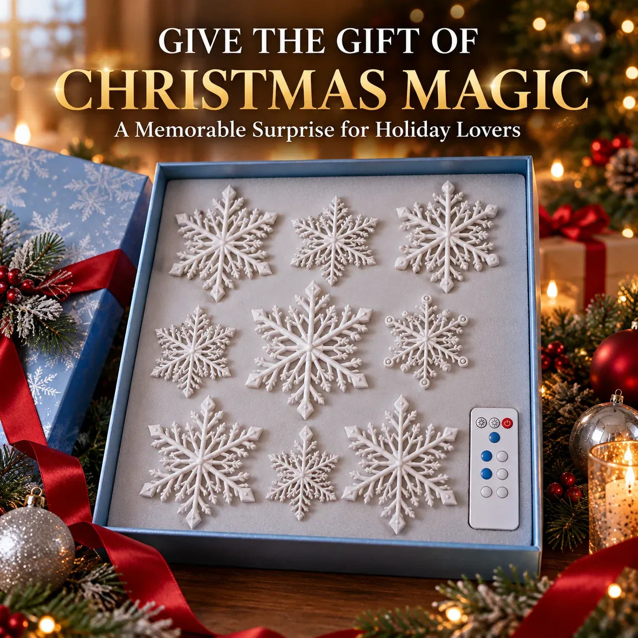 ❄️ LED Snowflake Wall Lights ✨