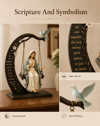 The miraculous statue of the rocking Mary
