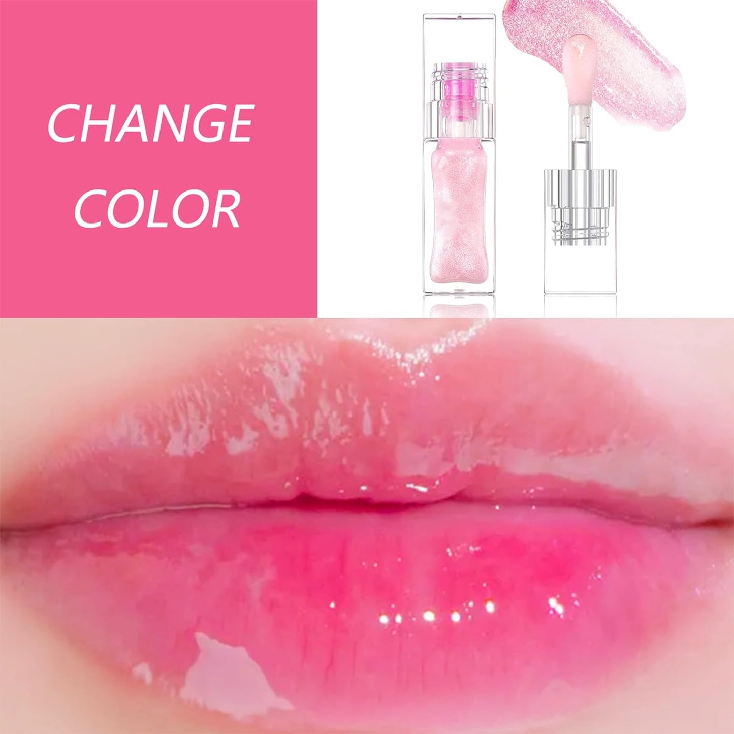 ❤️Mors Dagens rea-Magic Colour Changing Lip Oil 🔥