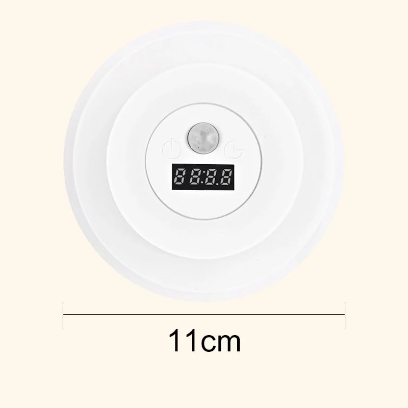 🌙Smart LED Clock Night Light with Motion Sensor
