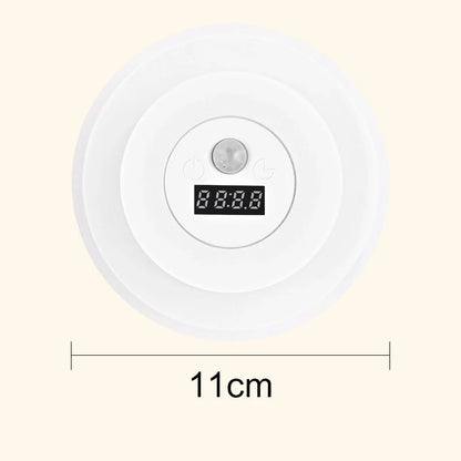 🌙Smart LED Clock Night Light with Motion Sensor