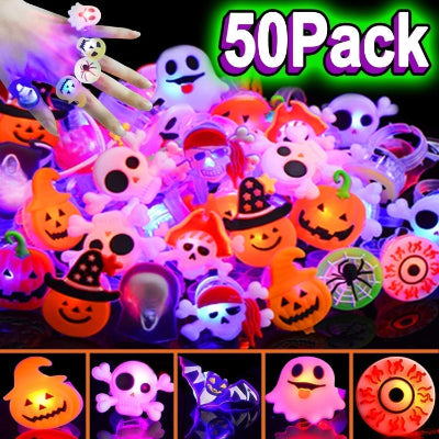 💍🎃LED Light Halloween Glowing Ring👻