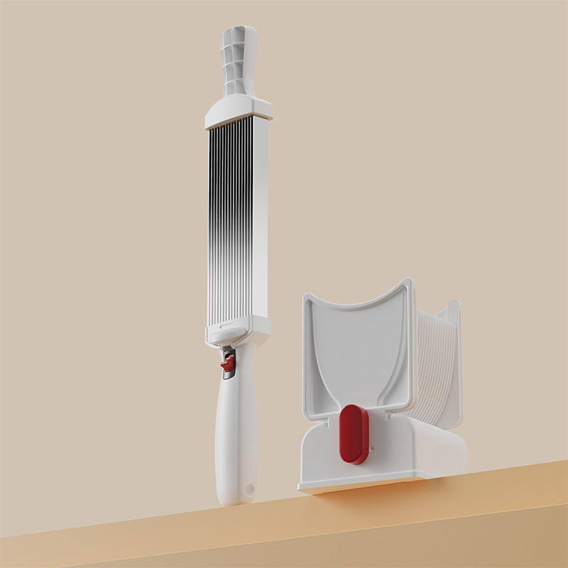 Köttskivare för färskt rått kött, justerbar tjocklek 2 eller 4 mm, 17-i-1 köttkniv i rostfritt stål kökskniv