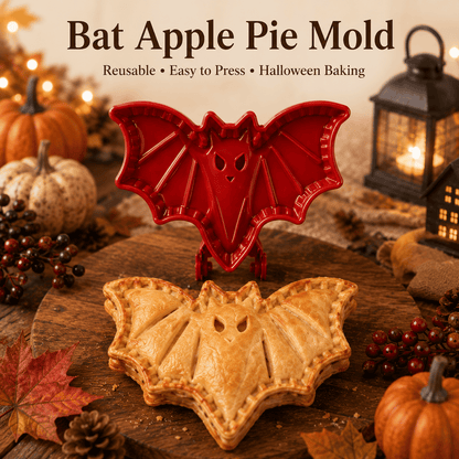 🎃 Halloween Mini Pie Mold Set – 8 Spooky Designs for Easy Festive Baking