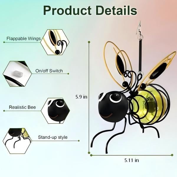 ✨This Week's Special Price💥 Outdoor Hanging Solar Bee Light