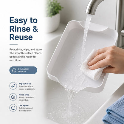 Washing Machine Drain Funnel and Drip Tray