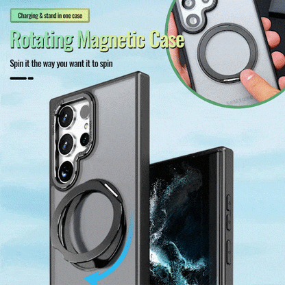 Roterande ring Magnetisk hållare Telefonfodral