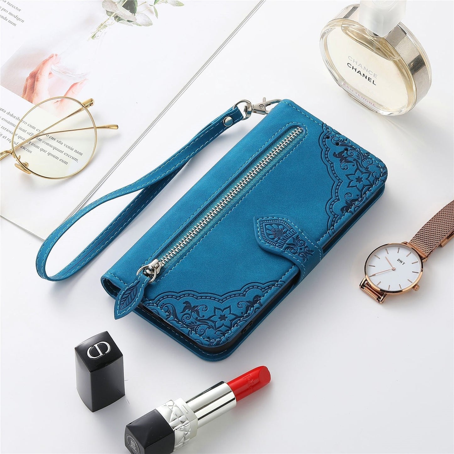 Mångsidigt Elegance plånboksfodral med flipfunktion för iPhone