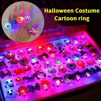 💍🎃LED Light Halloween Glowing Ring👻