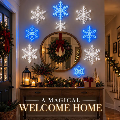 ❄️ LED Snowflake Wall Lights ✨