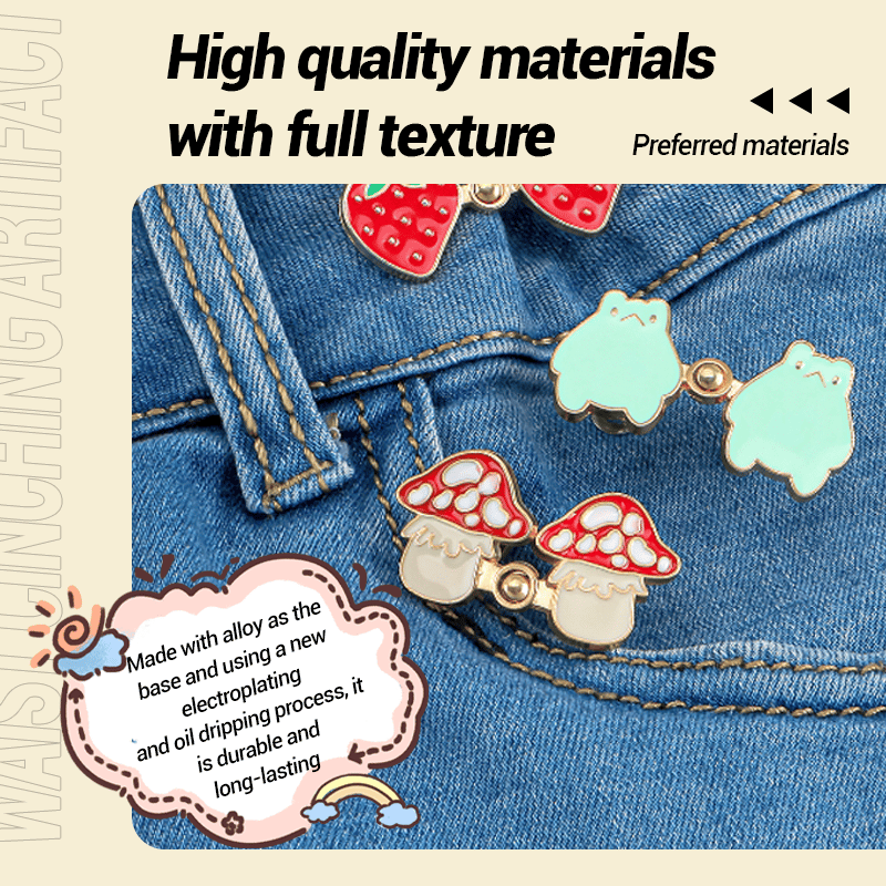 Byxmidjestramning Justerbart midjespänne/Adjustable waist buckle