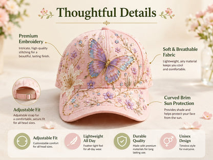 🌸🌿 Garden Morning Cap
