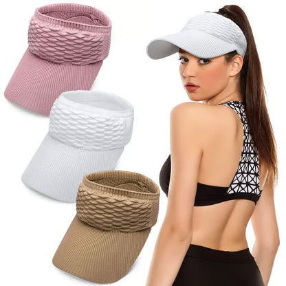 🧢Women's High Ponytail Sun Visor Hats☀️