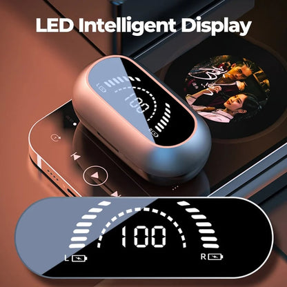 Trådlösa hörlurar med öronklämma och benledning🎧