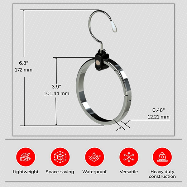 Multifunktionell garderobshängare