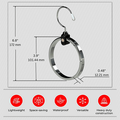 Multifunktionell garderobshängare