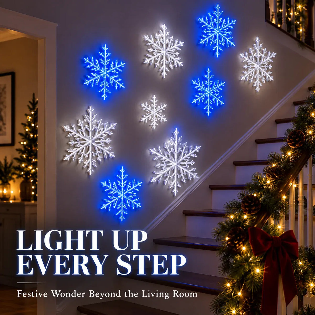❄️ LED Snowflake Wall Lights ✨