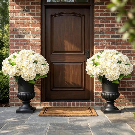 🌼Artificial hydrangeas for outdoors – UV-resistant, waterproof, and wind-resistant💐🌸