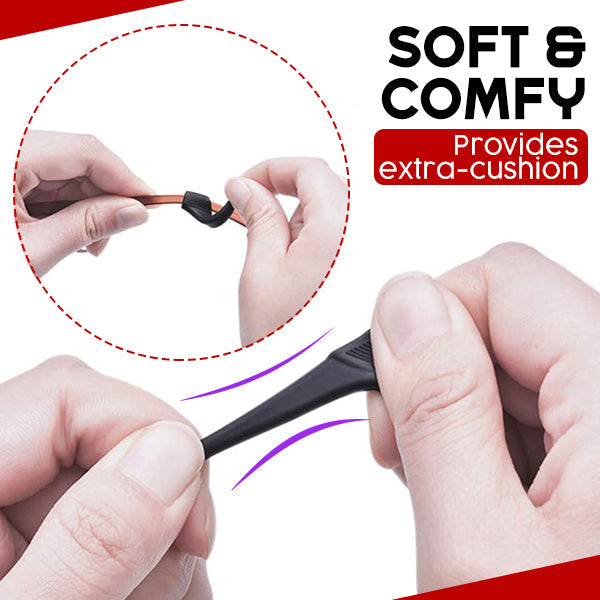 Halkfria glasögonöronhållare (3 par)