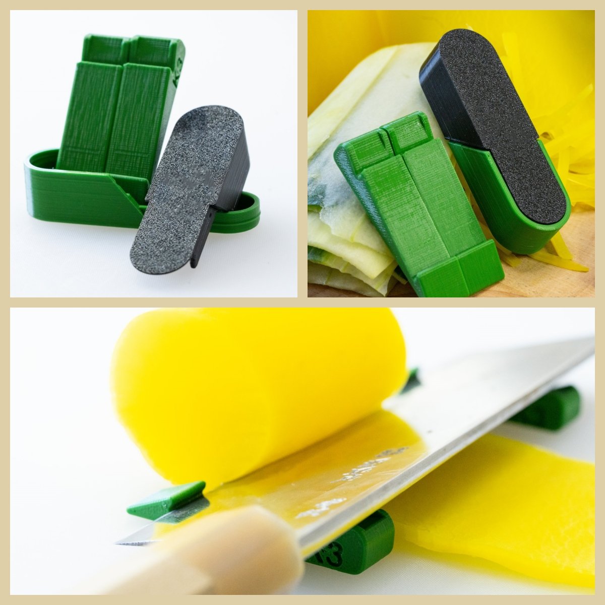 Ultratunt snittningshjälpmedel