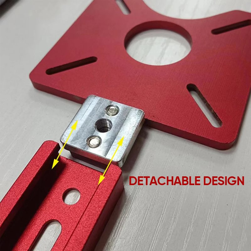 🔧3-in-1 Router Milling Groove Bracket – Adjustable, Inch/cm Scales, Modular Design 🛠️