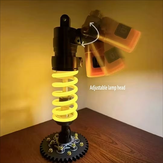 🔥Inspired Suspension Shock Absorber Lamp - Adjustable LED Light for Gamers & Car Enthusiasts(⏰Free Shipping)