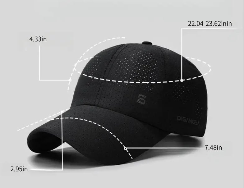 🌬️Quick-Dry UV Protection Baseball Cap – Breathable Adjustable Unisex Hat