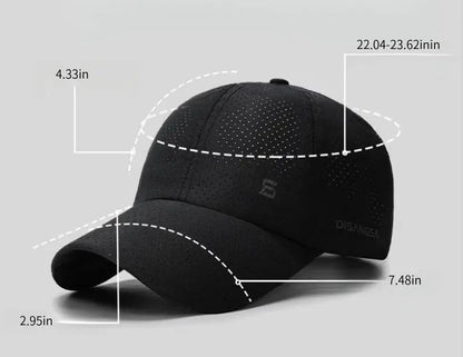 🌬️Quick-Dry UV Protection Baseball Cap – Breathable Adjustable Unisex Hat