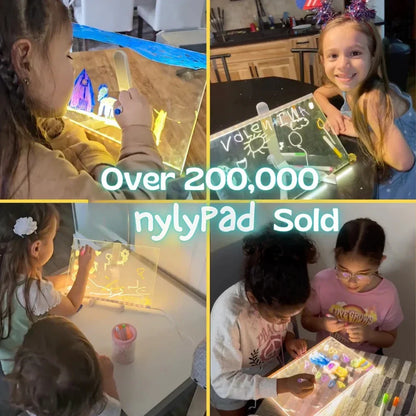 🎨Luminous Led Drawing Board For Children✨