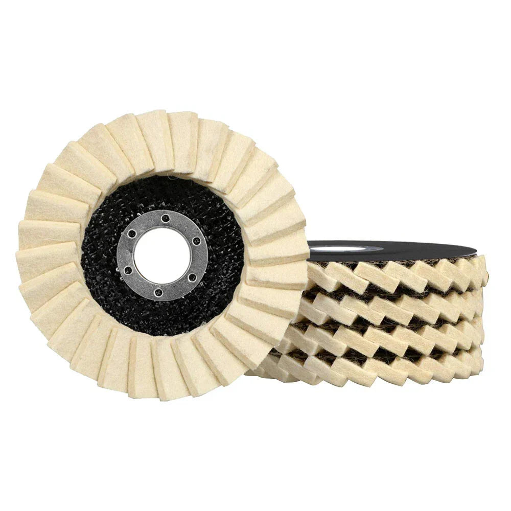🔥Wool Felt Flap Discs Polishing Wheel