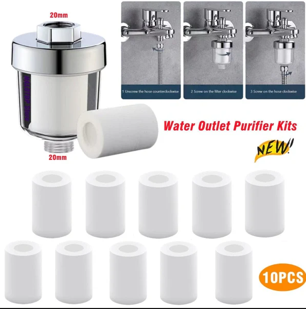 Filter för hushållsdusch