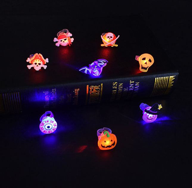 💍🎃LED Light Halloween Glowing Ring👻
