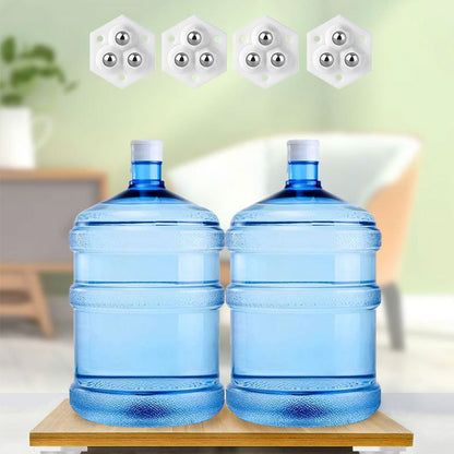 360° roterande hjul med 3 kulor