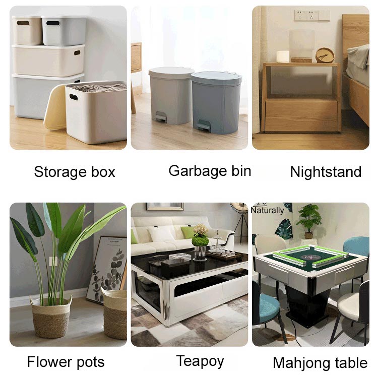 360° roterande hjul med 3 kulor