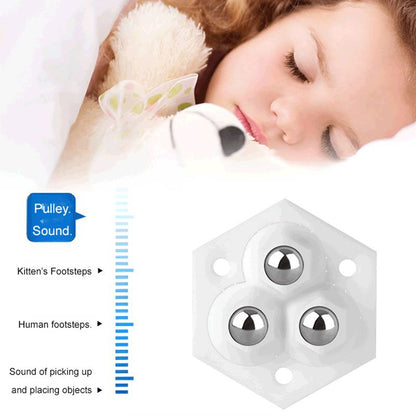 360° roterande hjul med 3 kulor