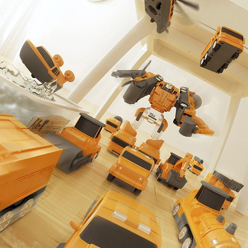 Magnetisk Transform Engineering Bil Sammansatta Leksaker