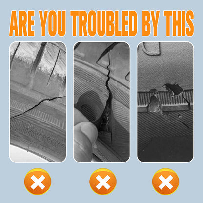 Vattentätt och högtemperaturbeständigt lim för däckreparation