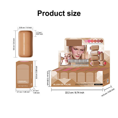 Multifunktionellt rouge-stick med långvarig släthet/Multifunktionellt rouge-stick med långvarig släthet