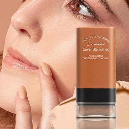 💥Bästsäljare 49% OFF🥰Moisturiserande lätt foundation stick med borste