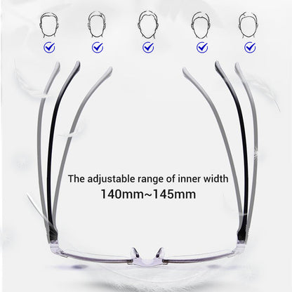 🔥Buy one pair, get one free🔥Stylish reading glasses with autofocus｜Blue light filter · All-day comfort and crystal-clear vision